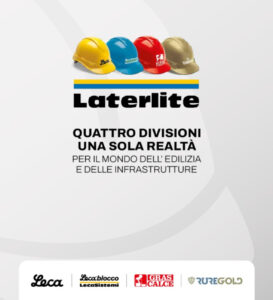 Laterlite S.p.a. - 4 brand una sola realtà - per edilizia e infrastrutture- gras calce